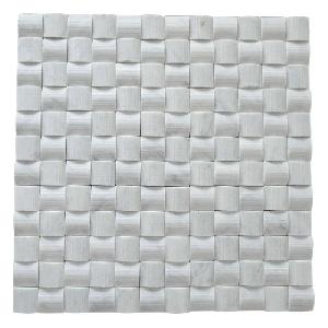 Carrara White mosaic 4