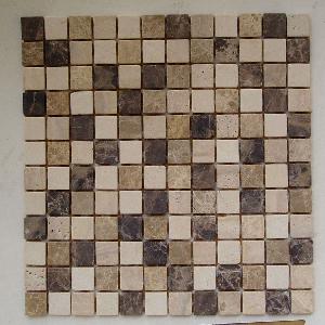 Beige mixed mosaic 1