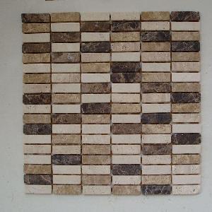 Beige mixed mosaic 2